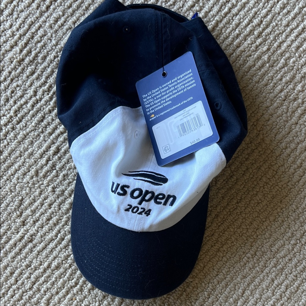 US Open 2024 Navy and White Cap - NWT